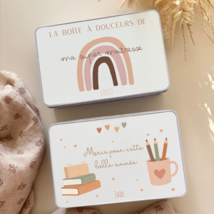Boîte Métallique Personnalisée